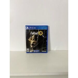 Fallout 76 PS4 – Sony PlayStation 4 Game Disc & Case Tested